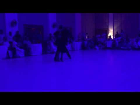  Geraldine Rojas  and  Ezequiel Paludi  are  dancing  to  the  tango  "  Verano Porteno  "  at  Summer TangoFest Bodrum  in  2016