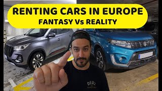 Renting a car in EUROPE.. How much does it REALLY COST? | Thrifty Firefly Hertz Avis Budget Sixt