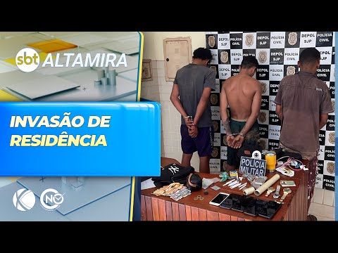 Polícia descobre boca de fumo após invasão de casa em Senador José Porfírio (PA) | SBT Altamira