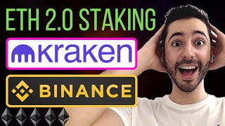 STAKE ETHEREUM ON KRAKEN AND BINANCE (DON