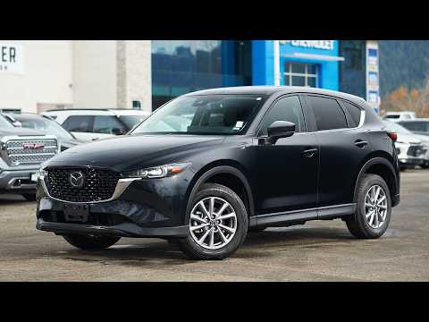 2025 Mazda CX-5 GS AWD in Black for sale at Salmon Arm Chevrolet Buick GMC in Salmon Arm, BC
