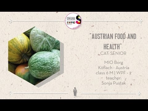 Alimentação e Saúde Austríaca - SÊNIOR INTERNACIONAL