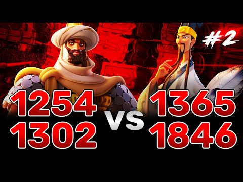 1254 + 1302 vs 1365 + 1846 Kingsland Fighting! || Rise of Kingdoms