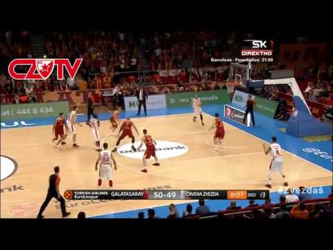 Simonovic - player of the game | Galatasaray - Crvena zvezda mts, Euroleague, Round 2