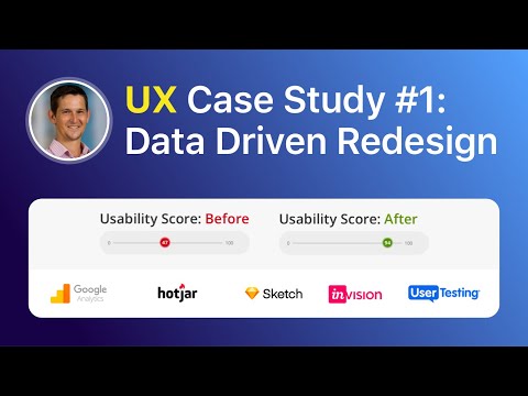 UX Design Case Study: How to redesign an existing website using real user data