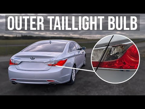 Replace  Outer Tail Light Bulb - Hyundai Sonata (2011-2014)