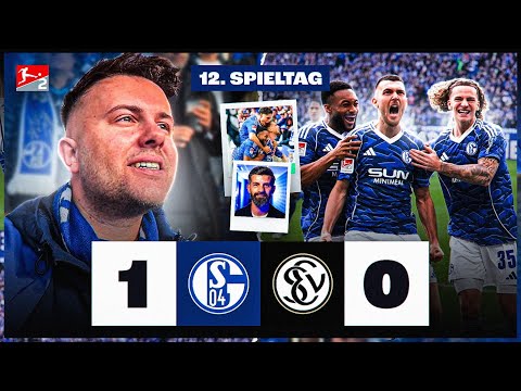 YES!!! 😍 TOP OF THE LEAGUE 🔥 Schalke 04 vs SV Elversberg STADIUM VLOG 🏟️