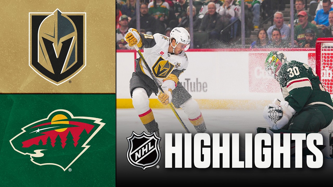 Golden Knights vs. Wild | NHL Highlights | Oct 12, 2026