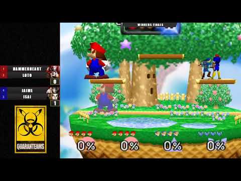 QuaranTEAMS ZPK Winners Finals - Isai & JaimeHR Vs. HAMMERHEART & Loto - SSB64