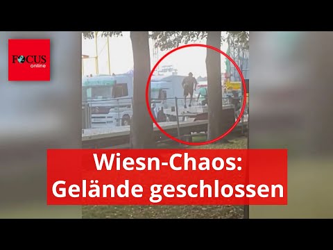 Wiesn-Chaos: Gelände geschlossen – doch hier klettern Besucher einfach über Zäune