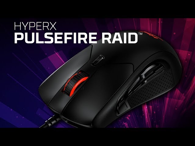 Video teaser voor RGB-Gaming-Maus mit Macro-Tasten – HyperX Pulsefire Raid