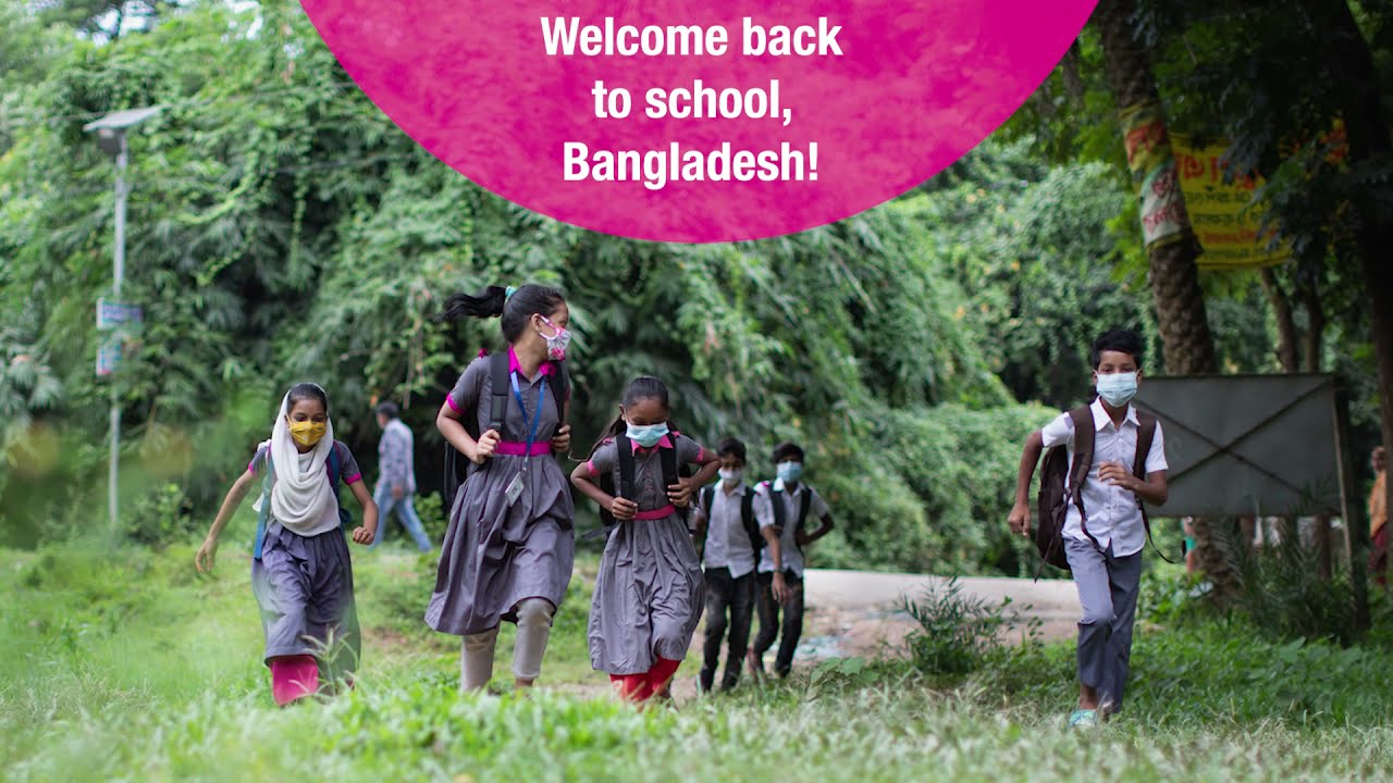 Video thubmnail: Welcome back to school, Bangladesh