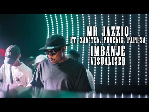 Mr JazziQ - Imbanje (Visualiser) ft. Zan'Ten, Phoenix, Papi SA | New Amapiano Music 2023