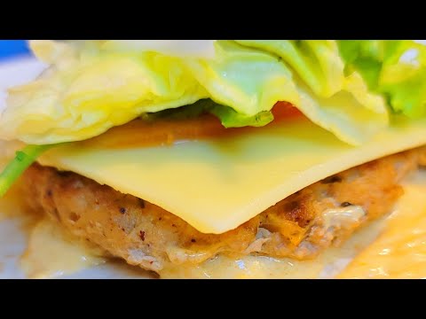 Easy turkey burger recipe | Full video in description |Mediterranean Style