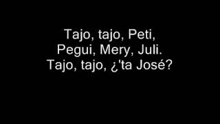 Divididos - Tajo C (Letra)