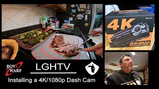 LHGTV // Installing Front and Rear Dashcam // 2015 SUBARU FORESTER XT //