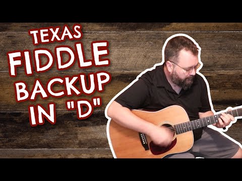 "Texas Walk" In D - Rhythm Guitar Lesson