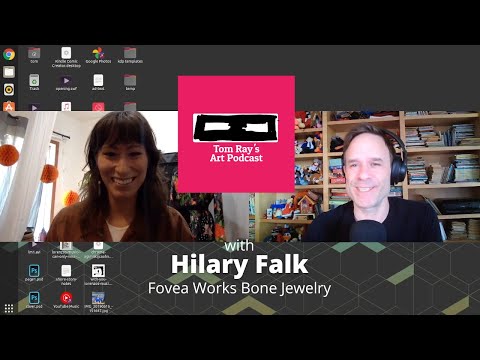 Hilary Falk: Fovea Works Bone Jewelry - Tom Ray's Art Podcast