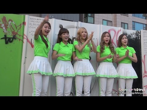 131013 크레용팝(Crayon Pop) 홍대 악수회 직캠 by 욘바인첼