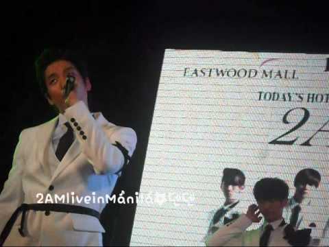 [fancam] 2AM singing 잘못했어  (jinwoon)
