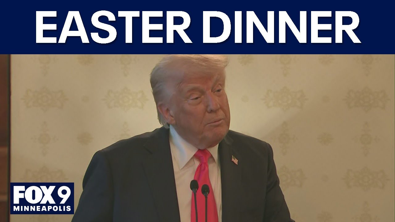 Donald Trump hosts Easter Prayer service, dinner [RAW]
