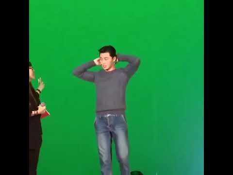 PARK SEO JOON FEELS SHY AT HIS OWN VIDEO..( CUTE! )