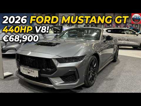 New FORD MUSTANG GT 2026 - FIRST LOOK & visual REVIEW (Convertible, GT)