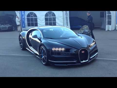 BUGATTI CHIRON W16 black in Vienna