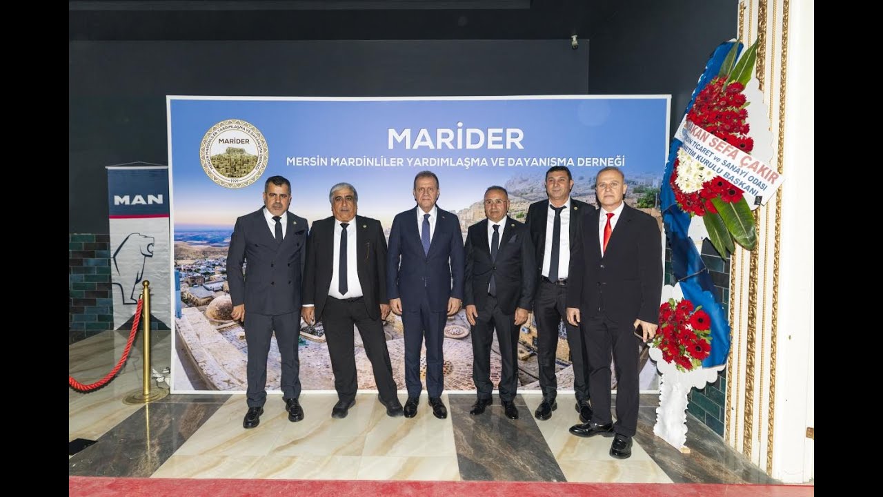BAŞKAN SEÇER, MERSİN MARDİNLİLER DERNEĞİ İLE BİR ARAYA GELDİ