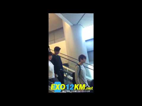 Fancam 120702 Exo K @ Changsha Airport
