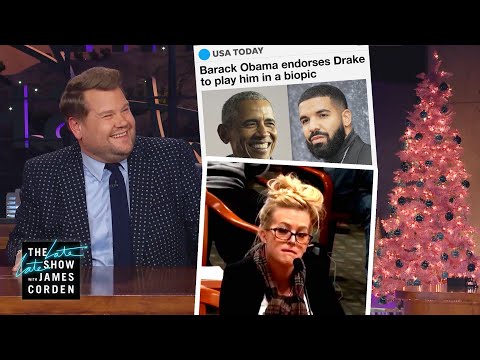 休日の装飾はここにある - コーデンキャッチアップ (The Holiday Decorations Are Here - Corden Catch-Up)