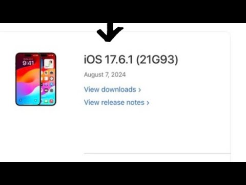 iOS 17.6.1