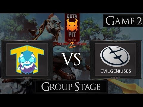 Dota 2 Team Tinker vs EG | Dota PIT Season 2