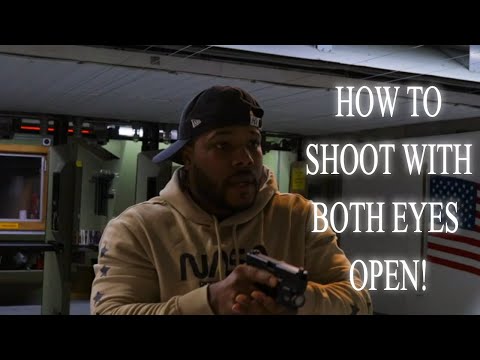 How to shoot a pistol with both eyes open part 1
