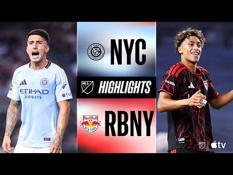 New York City FC vs. Red Bull New York | Full Match Highlights | Battle for New York!