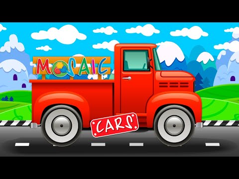 Cars puzzles with animation Video