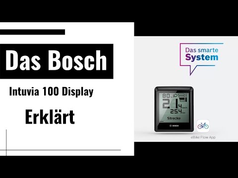 Das Bosch Intuvia 100 Display erklärt.