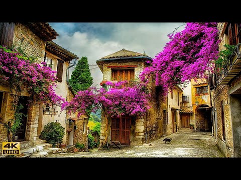 Tourrettes-sur-Loup - Uma vila medieval maravilhosa - Descobrindo as mais belas aldeias da França
