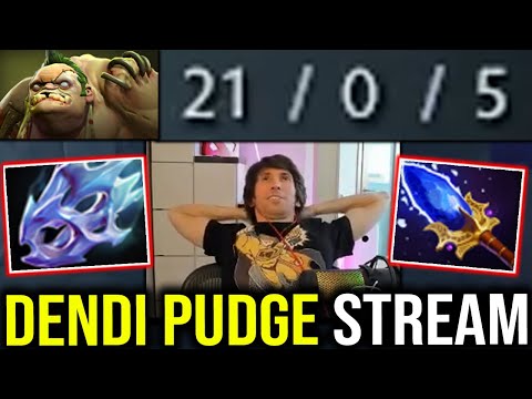 DENDI Pudge Stream ► The Easiest Pudge Game of My Life!!