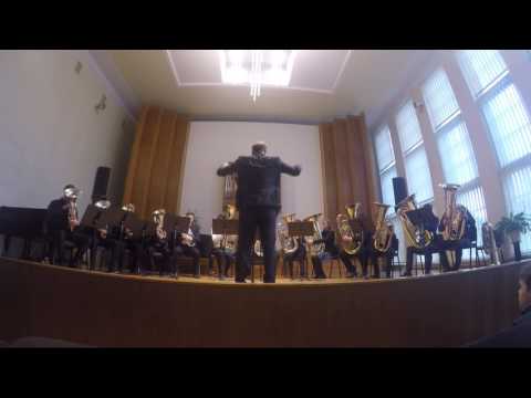 Ben  Miles Festival Fanfare, Lithuanian Music and Theatre academy, euphonium and tuba ensamble