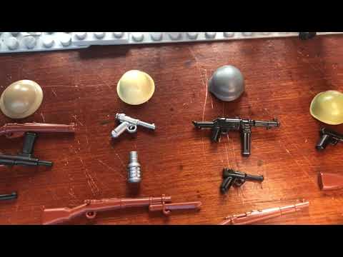 Brickarms WW2 weapons pack v3 review!