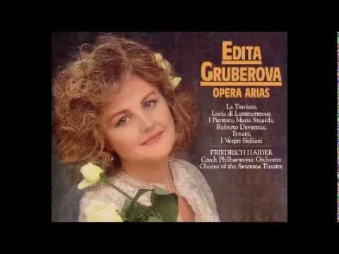 Edita Gruberova. Son vergin vezzosa. I Puritani. Vicenzo Bellini.
