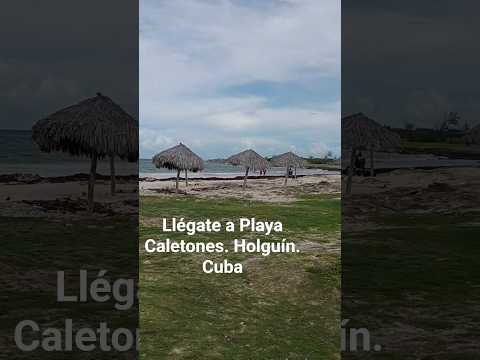 Llega hasta Playa Caletones. Gibara. Holguín. Cuba.