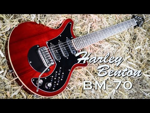 Harley Benton BM-70 Trans Red - IN DEPTH Review