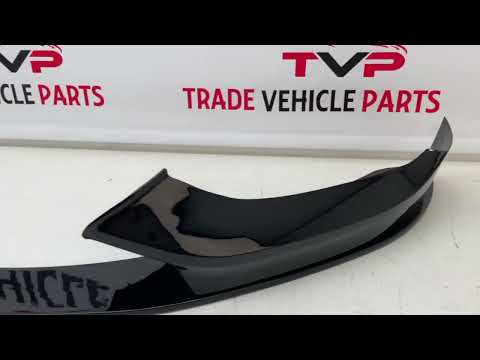 Fits BMW 1 Series F20 F21 LCI 2015-2019 Front Lip Spoiler Splitter Gloss Black video