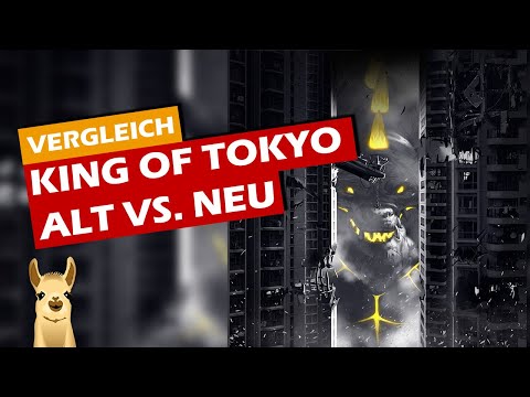 👉 King of Tokyo Dark Edition (Vergleich mit alter Edition) / Rezension / Brettspiel - Deutsch
