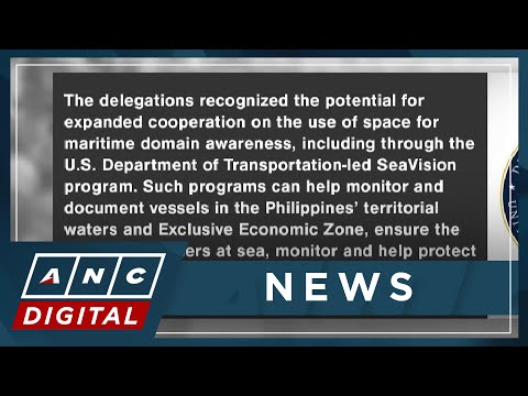 PH, US plan to monitor West PH Sea with satellite imagery ANC