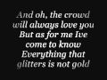 everything that glitters is not gold lyrics (dan seals ...