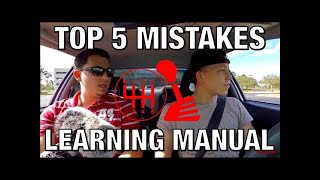 5 Mistakes You Can Make When Learning How To Drive A Manual / Stick Transmission Car