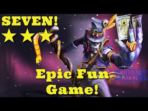 EPIC RNG Dota Auto Chess: SEVEN ★★★ Game! | Fun Challenge Game Replay Video